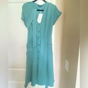 Midi dress great for Spring and Summer.
